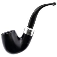 Irish Seconds Smooth Bent Billiard with Silver Army Mount Fishtail (2)