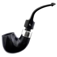 Irish Seconds Smooth Bent Billiard with Silver Army Mount P-Lip (1)  (9mm)