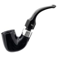 Irish Seconds Smooth Bent Billiard with Silver Army Mount P-Lip (1)