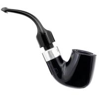 Irish Seconds Smooth Bent Billiard with Silver Army Mount P-Lip (1)