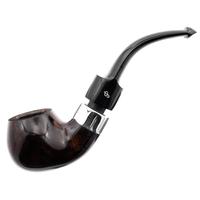 Irish Seconds Smooth Bent Apple with Silver Army Mount P-Lip (1)