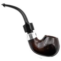 Irish Seconds Smooth Bent Apple with Silver Army Mount P-Lip (1)