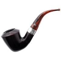 Irish Seconds Smooth Calabash with Silver Band Fishtail (2)