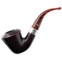 Irish Seconds Smooth Calabash with Silver Band Fishtail (2)