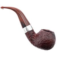 Irish Seconds Sandblasted Bent Apple with Silver Band Fishtail (2)