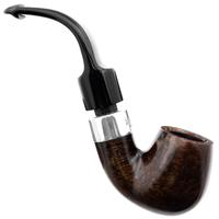 Irish Seconds Smooth Bent Billiard with Silver Army Mount P-Lip (1)