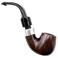 Irish Seconds Smooth Bent Billiard with Silver Army Mount P-Lip (1)