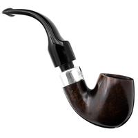 Irish Seconds Smooth Bent Billiard with Silver Army Mount P-Lip (1)