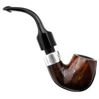 Irish Seconds Smooth Bent Billiard with Silver Army Mount P-Lip (1)