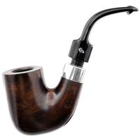 Irish Seconds Smooth Bent Billiard with Silver Army Mount P-Lip (1)