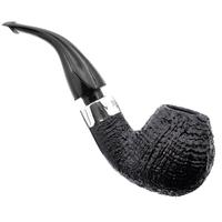 Irish Seconds Sandblasted Bent Apple with Silver Army Mount  P-Lip (1)