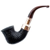 Irish Seconds Sandblasted Calabash with Copper Spigot Fishtail (2)