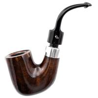 Irish Seconds Smooth Bent Billiard with Silver Army Mount P-Lip (1)