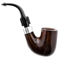 Irish Seconds Smooth Bent Billiard with Silver Army Mount P-Lip (1)
