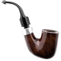 Irish Seconds Smooth Bent Billiard with Silver Army Mount P-Lip (1)