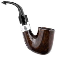 Irish Seconds Smooth Bent Billiard with Silver Army Mount P-Lip (1)