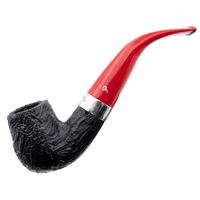 Irish Seconds Sandblasted Bent Billiard Fishtail (3)