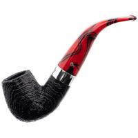 Irish Seconds Sandblasted Bent Billiard Fishtail (3)