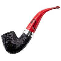 Irish Seconds Sandblasted Bent Billiard Fishtail (3)