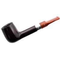 Irish Seconds Smooth Billiard with Silver Band Fishtail (2) (9mm)