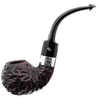 Irish Seconds Rusticated Bent Apple with Silver Band P-Lip (2)