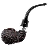 Irish Seconds Rusticated Bent Apple with Silver Band P-Lip (2)