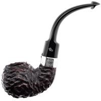 Irish Seconds Rusticated Bent Apple with Silver Band P-Lip (2)