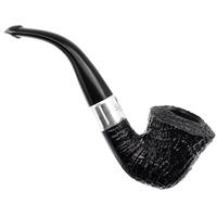 Irish Seconds Sandblasted Calabash with Silver Band P-Lip (1)