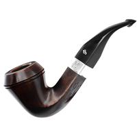 Irish Seconds Smooth Bent Bulldog with Silver Band P-Lip (2)