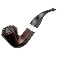 Irish Seconds Smooth Bent Bulldog with Silver Band P-Lip (2)