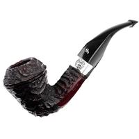 Irish Seconds Rusticated Bent Bulldog with Silver Band P-Lip (2)