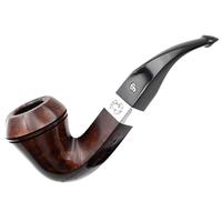 Irish Seconds Smooth Bent Bulldog with Silver Band P-Lip (2)