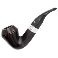 Irish Seconds Smooth Bent Bulldog with Silver Band P-Lip (2)