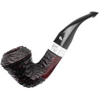 Irish Seconds Rusticated Bent Bulldog with Silver Band P-Lip (2)