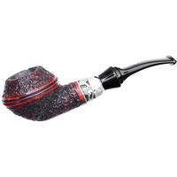 Mastro Geppetto Pipe of the Year 2021 Rusticato with Silver (9mm)