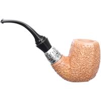 Mastro Geppetto Pipe of the Year 2019 Rusticato Natural with Silver (9mm)