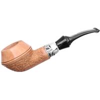Mastro Geppetto Pipe of the Year 2021 Rusticato Natural with Silver (9mm)