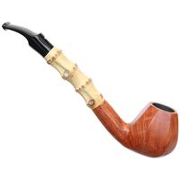 Mastro Geppetto Liscia Paneled Bent Brandy with Bamboo (1) (9mm)