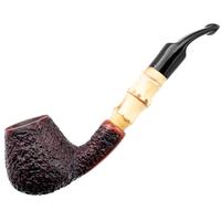Mastro Geppetto Rusticato Bent Brandy with Bamboo (9mm)