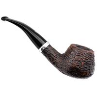 Mastro Geppetto Sabbiato Bent Brandy with Silver (9mm)
