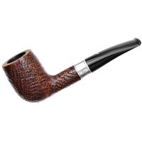 Musico Sandblasted Bent Billiard with Silver (Floodlight)