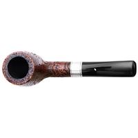 Musico Sandblasted Bent Billiard with Silver (Floodlight)