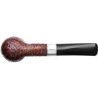 Musico Sandblasted Bent Billiard with Silver (Floodlight)