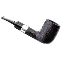 Musico Sandblasted Bent Billiard with Silver (Floodlight)
