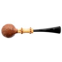 Musico Sandblasted Bent Billiard with Bamboo (Floodlight Special)