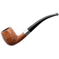 Musico Sandblasted Bent Billiard with Silver (Floodlight Special)