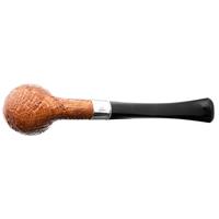 Musico Sandblasted Bent Billiard with Silver (Floodlight Special)