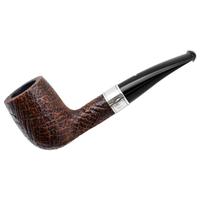 Musico Sandblasted Bent Billiard with Silver (Floodlight)