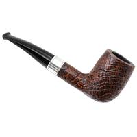 Musico Sandblasted Bent Billiard with Silver (Floodlight)