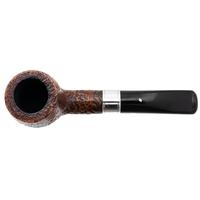 Musico Sandblasted Bent Billiard with Silver (Floodlight)